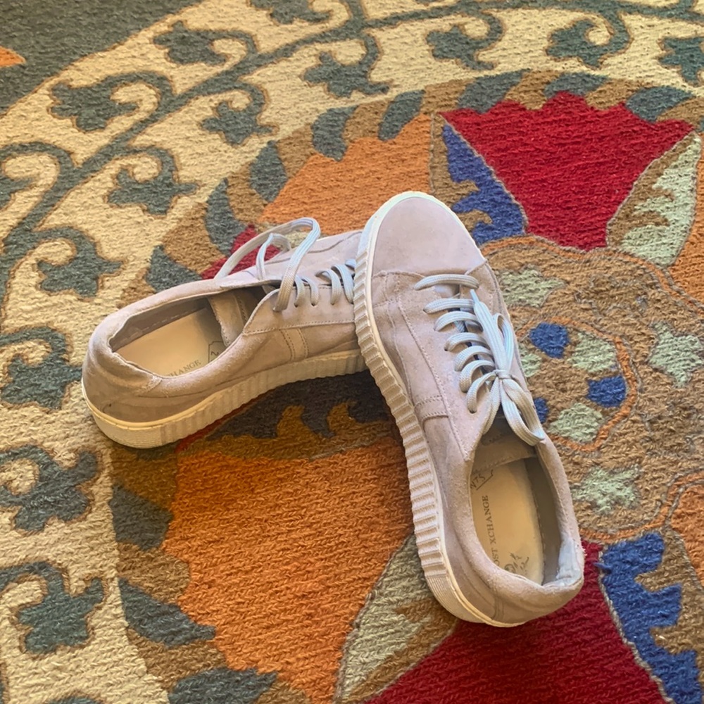 Cute, high sole sneakers